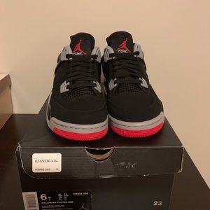 2019 Jordan Bred 4’s Sz. 6 DS
